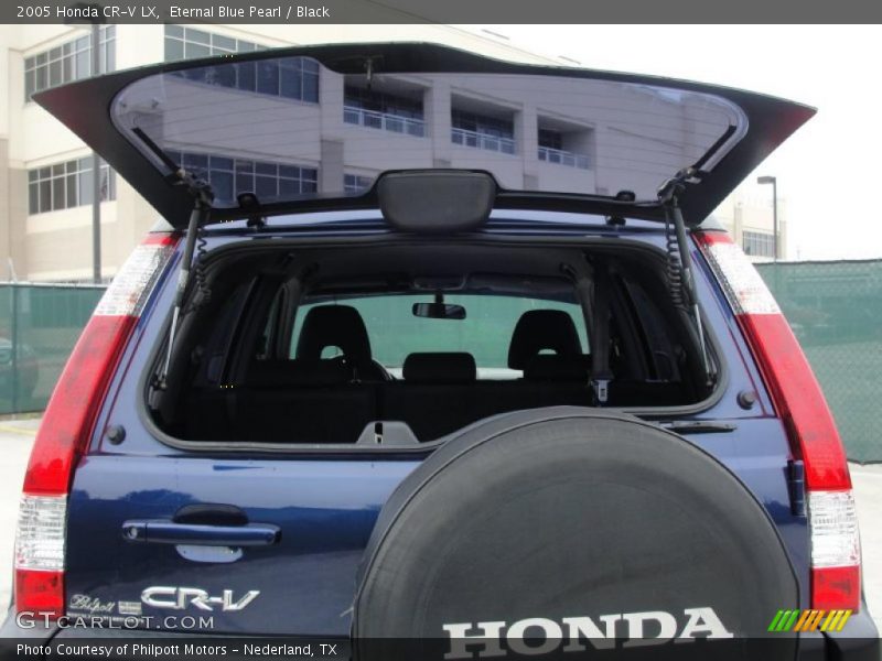 Eternal Blue Pearl / Black 2005 Honda CR-V LX