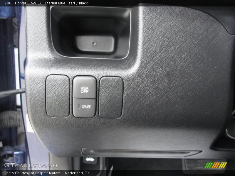 Eternal Blue Pearl / Black 2005 Honda CR-V LX