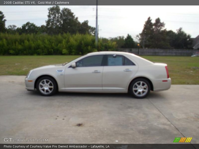 Gold Mist / Cashmere 2008 Cadillac STS V6