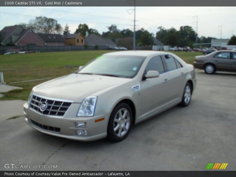 Gold Mist / Cashmere 2008 Cadillac STS V6