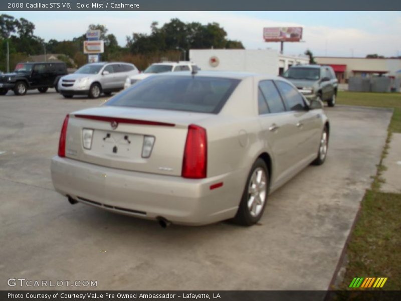 Gold Mist / Cashmere 2008 Cadillac STS V6