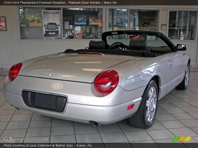 Platinum Silver Metallic / Black Ink 2004 Ford Thunderbird Premium Roadster