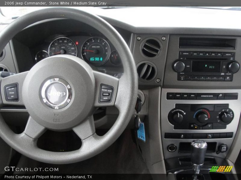 Dashboard of 2006 Commander 