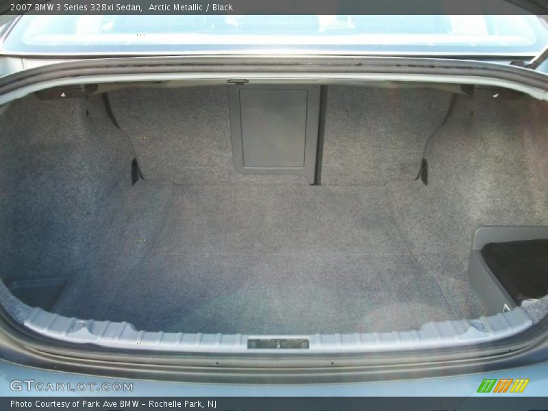 Arctic Metallic / Black 2007 BMW 3 Series 328xi Sedan
