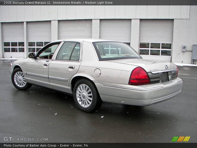 Smokestone Metallic / Medium Light Stone 2008 Mercury Grand Marquis LS