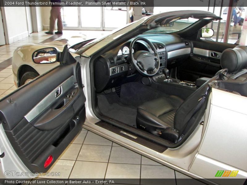 Platinum Silver Metallic / Black Ink 2004 Ford Thunderbird Premium Roadster