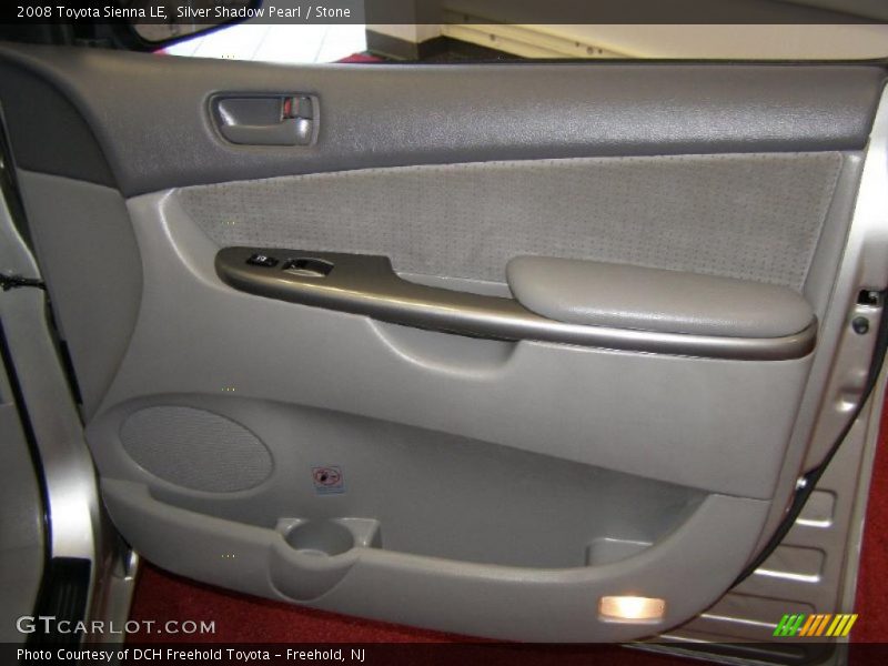 Silver Shadow Pearl / Stone 2008 Toyota Sienna LE