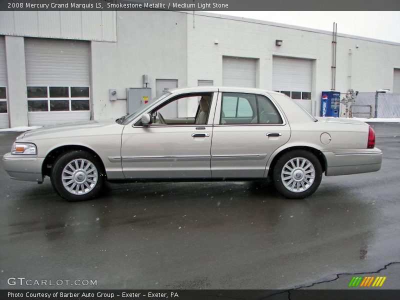 Smokestone Metallic / Medium Light Stone 2008 Mercury Grand Marquis LS