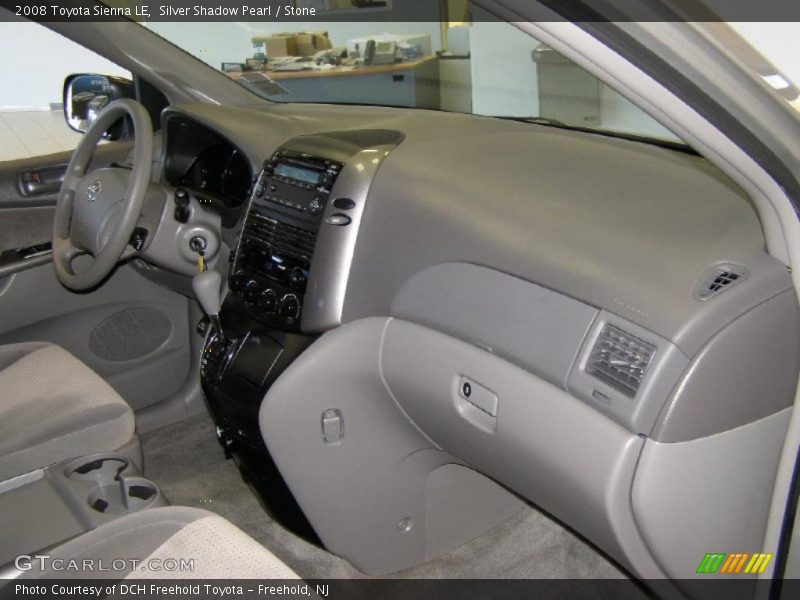 Silver Shadow Pearl / Stone 2008 Toyota Sienna LE