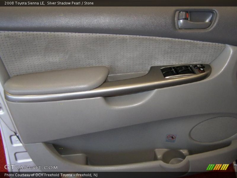 Silver Shadow Pearl / Stone 2008 Toyota Sienna LE