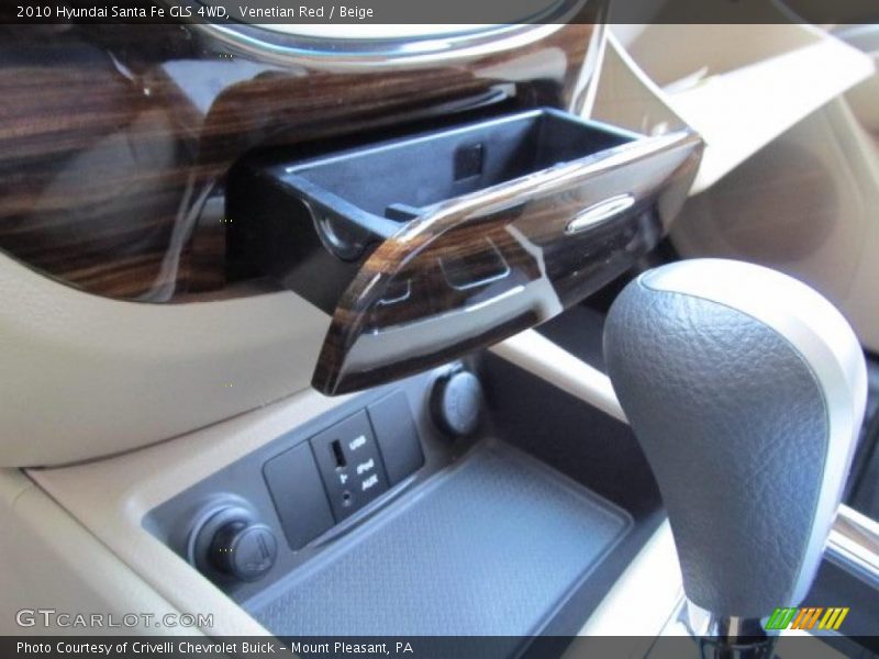 Venetian Red / Beige 2010 Hyundai Santa Fe GLS 4WD