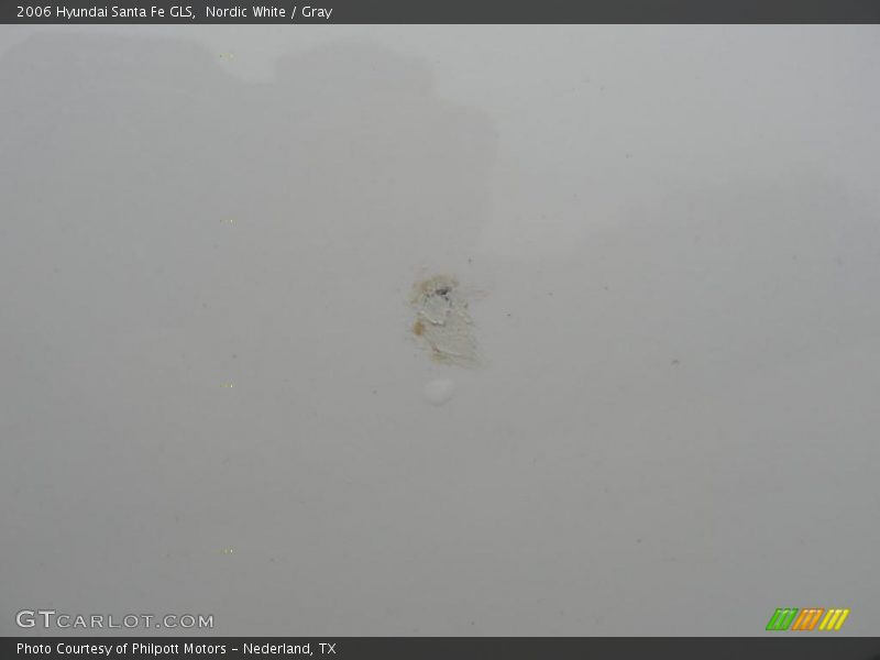 Nordic White / Gray 2006 Hyundai Santa Fe GLS