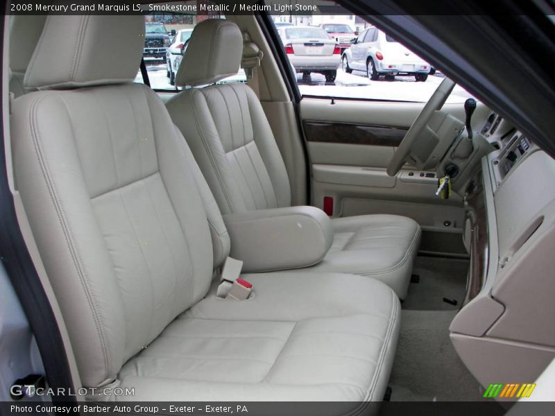 Smokestone Metallic / Medium Light Stone 2008 Mercury Grand Marquis LS