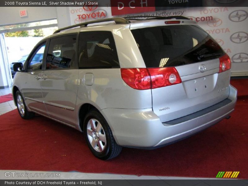 Silver Shadow Pearl / Stone 2008 Toyota Sienna LE
