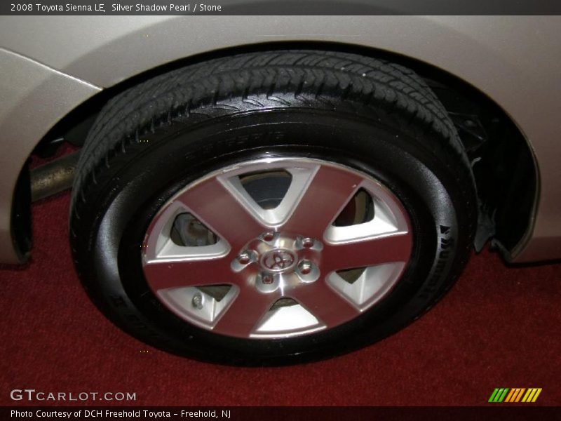 Silver Shadow Pearl / Stone 2008 Toyota Sienna LE