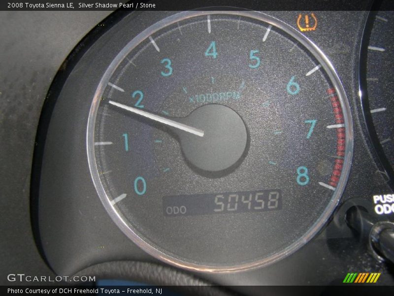 Silver Shadow Pearl / Stone 2008 Toyota Sienna LE