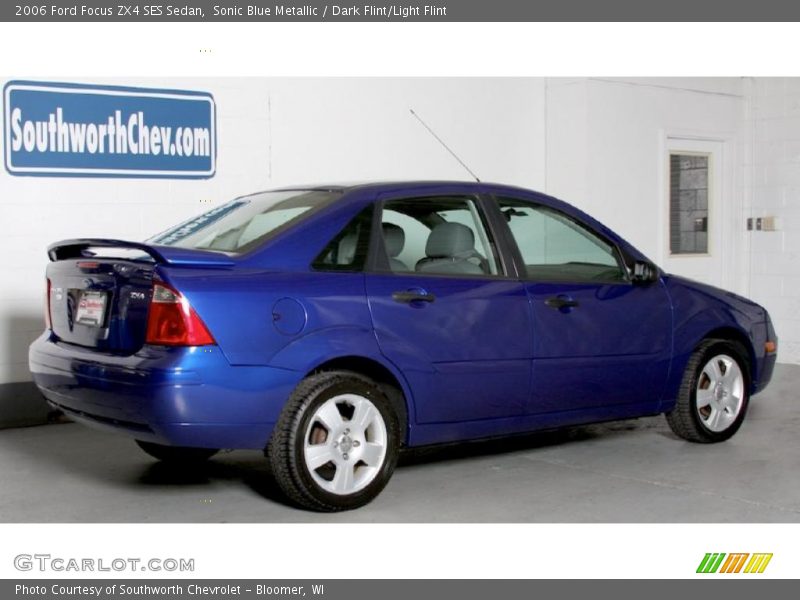 Sonic Blue Metallic / Dark Flint/Light Flint 2006 Ford Focus ZX4 SES Sedan