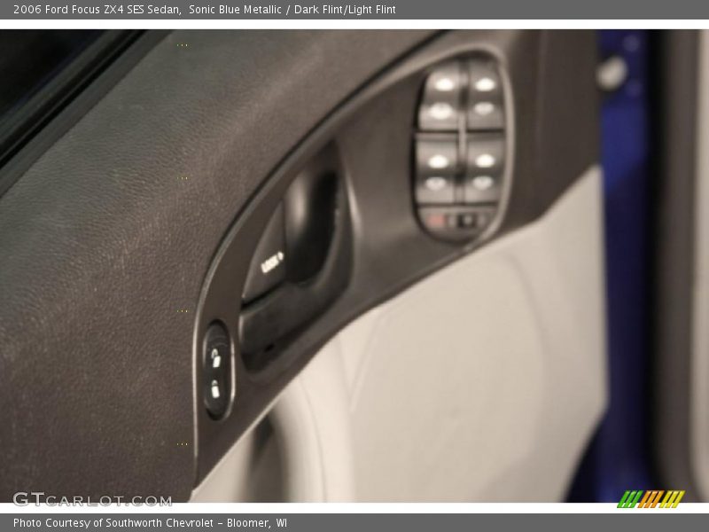 Sonic Blue Metallic / Dark Flint/Light Flint 2006 Ford Focus ZX4 SES Sedan