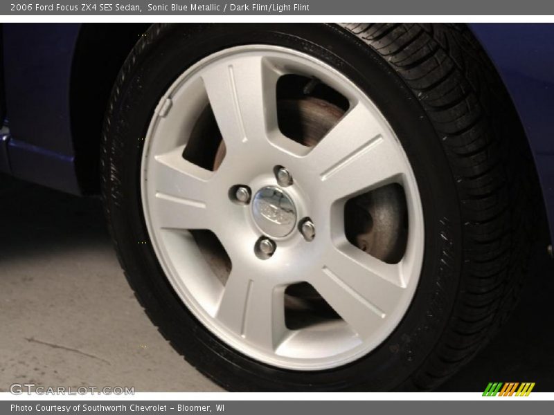 Sonic Blue Metallic / Dark Flint/Light Flint 2006 Ford Focus ZX4 SES Sedan