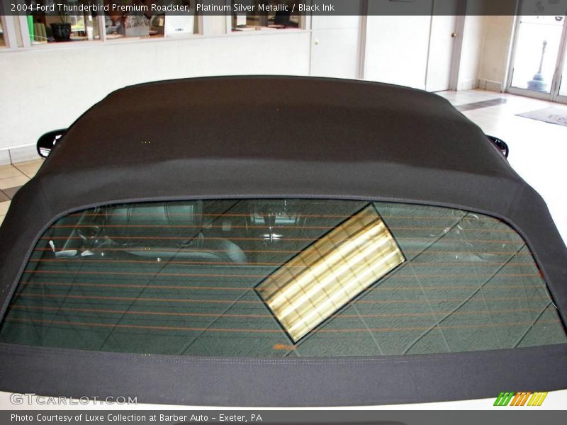 Platinum Silver Metallic / Black Ink 2004 Ford Thunderbird Premium Roadster