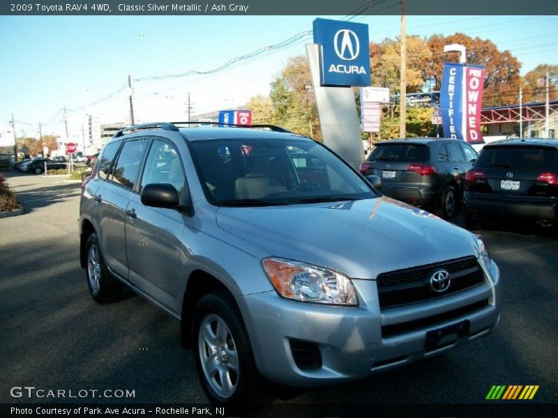 Classic Silver Metallic / Ash Gray 2009 Toyota RAV4 4WD