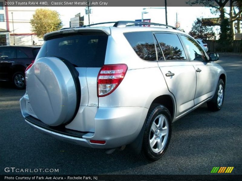 Classic Silver Metallic / Ash Gray 2009 Toyota RAV4 4WD