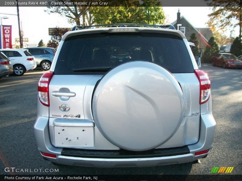 Classic Silver Metallic / Ash Gray 2009 Toyota RAV4 4WD