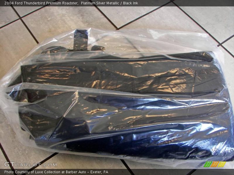 Platinum Silver Metallic / Black Ink 2004 Ford Thunderbird Premium Roadster