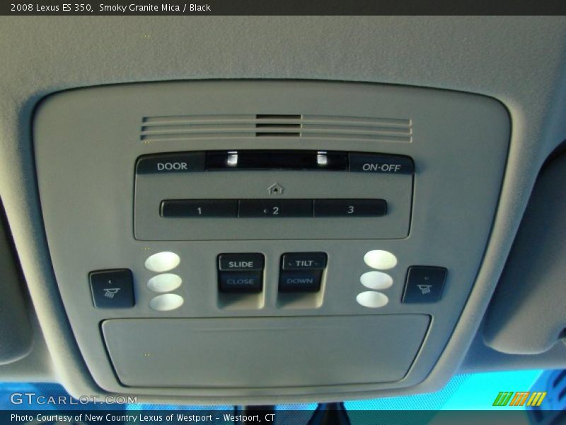 Smoky Granite Mica / Black 2008 Lexus ES 350