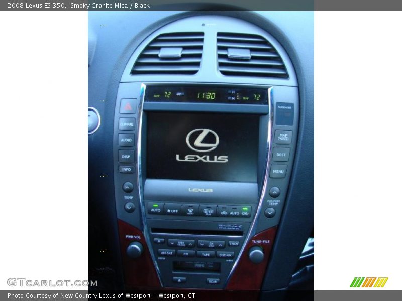 Smoky Granite Mica / Black 2008 Lexus ES 350
