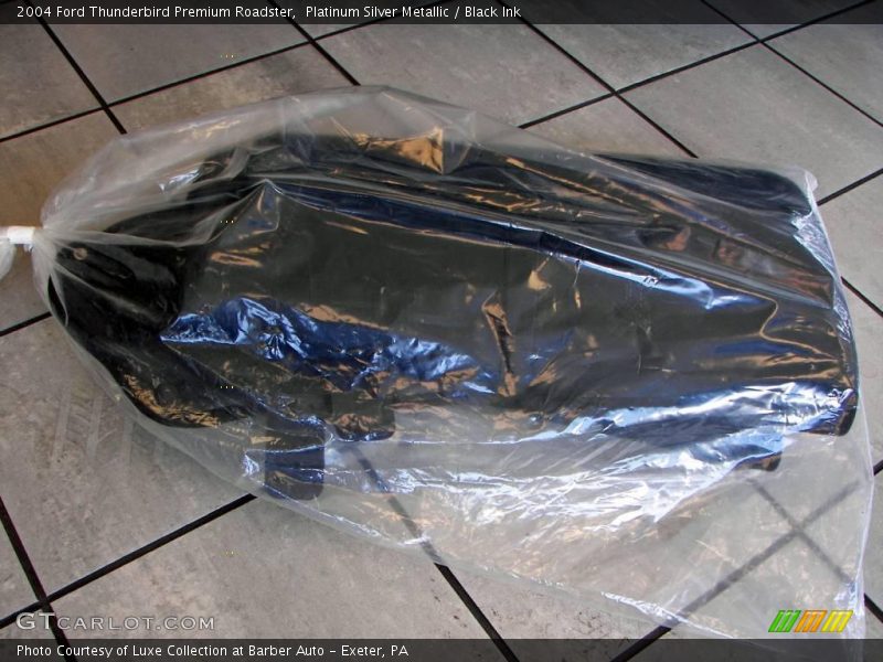 Platinum Silver Metallic / Black Ink 2004 Ford Thunderbird Premium Roadster