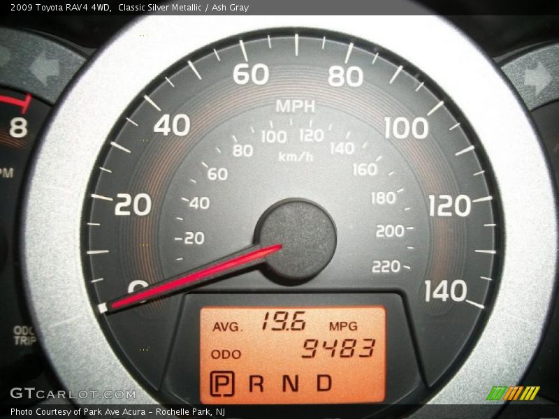 Classic Silver Metallic / Ash Gray 2009 Toyota RAV4 4WD