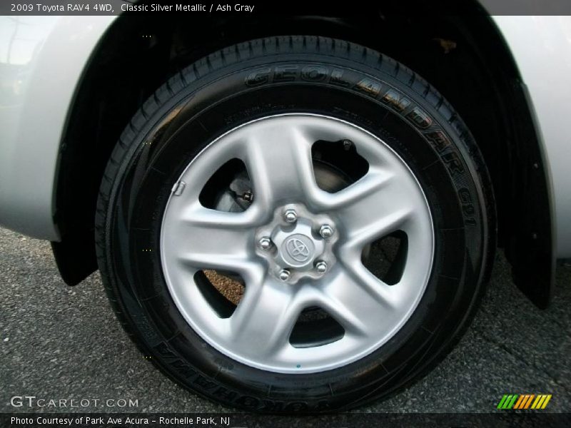 Classic Silver Metallic / Ash Gray 2009 Toyota RAV4 4WD