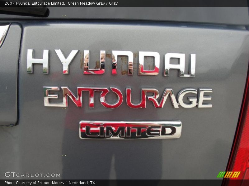 Green Meadow Gray / Gray 2007 Hyundai Entourage Limited