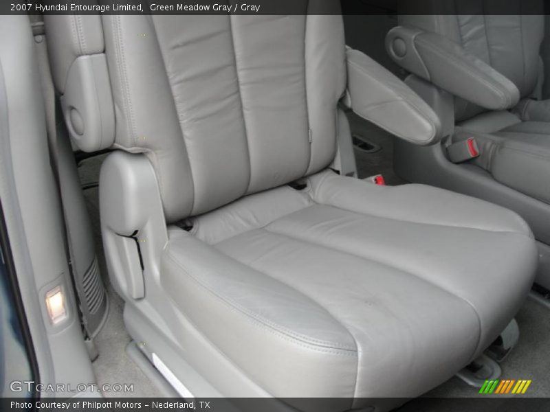 Green Meadow Gray / Gray 2007 Hyundai Entourage Limited