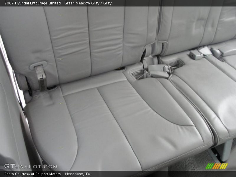 Green Meadow Gray / Gray 2007 Hyundai Entourage Limited