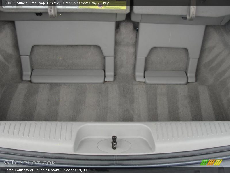 Green Meadow Gray / Gray 2007 Hyundai Entourage Limited