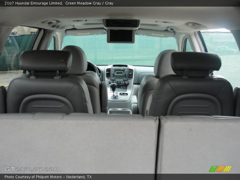 Green Meadow Gray / Gray 2007 Hyundai Entourage Limited