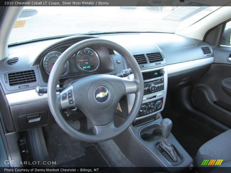 Ebony Interior - 2010 Cobalt LT Coupe 