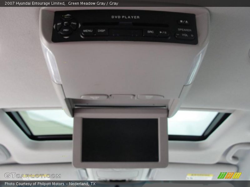 Green Meadow Gray / Gray 2007 Hyundai Entourage Limited