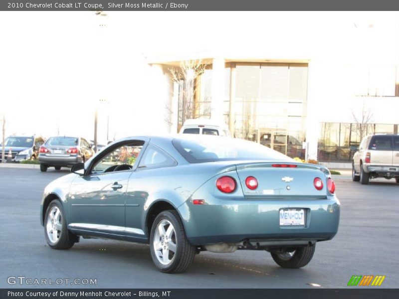 Silver Moss Metallic / Ebony 2010 Chevrolet Cobalt LT Coupe
