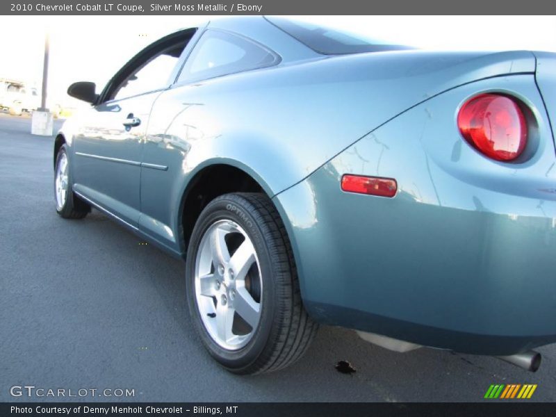 Silver Moss Metallic / Ebony 2010 Chevrolet Cobalt LT Coupe