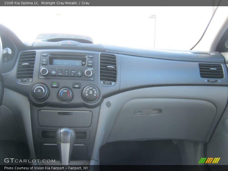 Midnight Gray Metallic / Gray 2008 Kia Optima LX