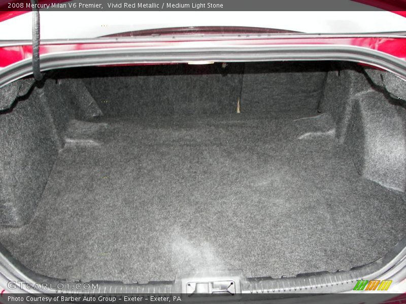 Vivid Red Metallic / Medium Light Stone 2008 Mercury Milan V6 Premier