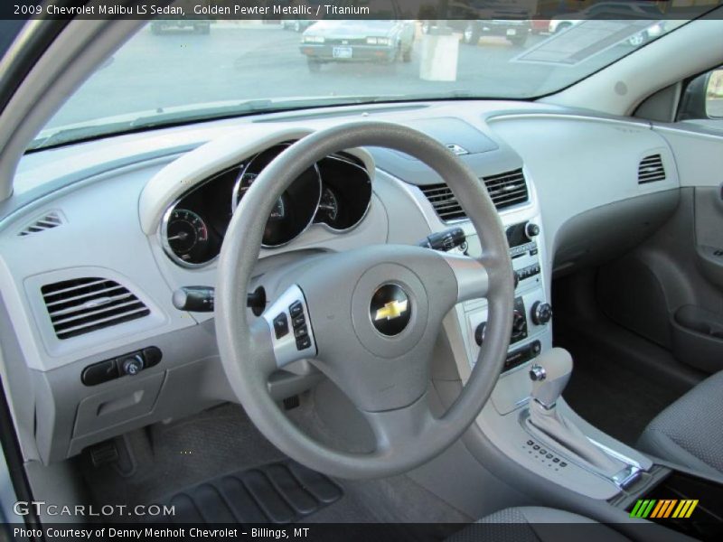 Titanium Interior - 2009 Malibu LS Sedan 