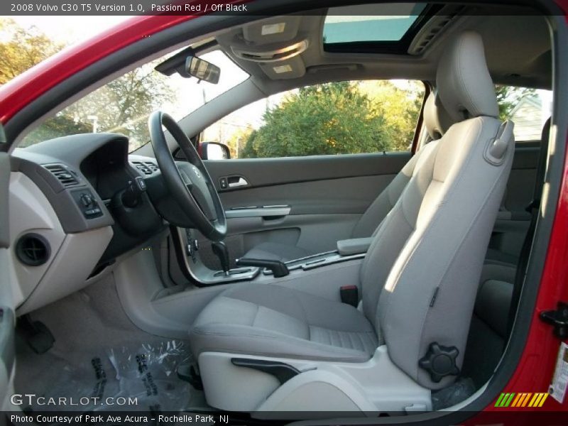  2008 C30 T5 Version 1.0 Off Black Interior