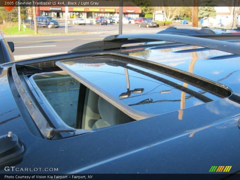 Black / Light Gray 2005 Chevrolet TrailBlazer LS 4x4