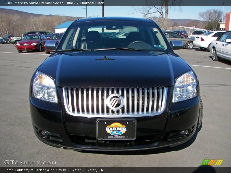 Black / Charcoal Black 2008 Mercury Sable Premier Sedan