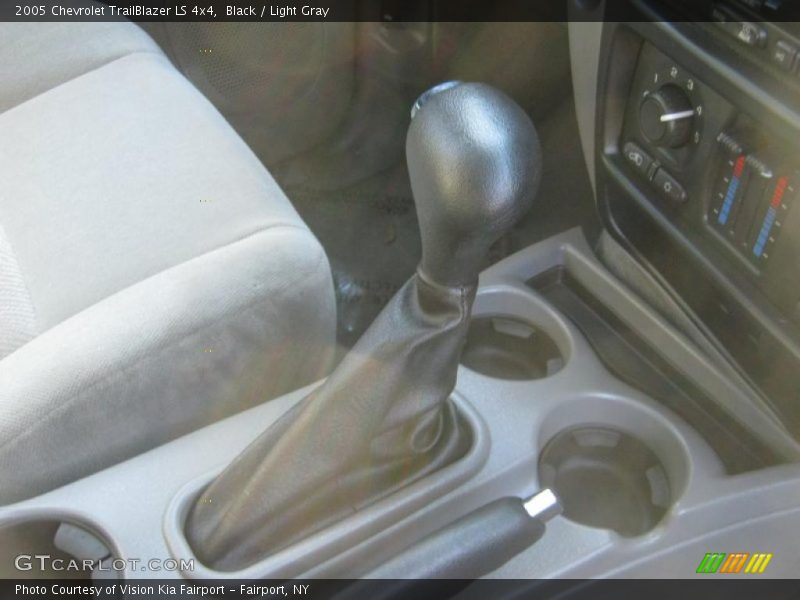 Black / Light Gray 2005 Chevrolet TrailBlazer LS 4x4