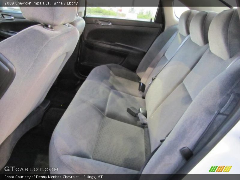 White / Ebony 2009 Chevrolet Impala LT